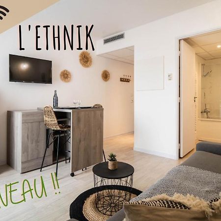 L'Ethnik--Studio Tout Confort--Clim--Parking--Wifi Lourdes Exterior photo